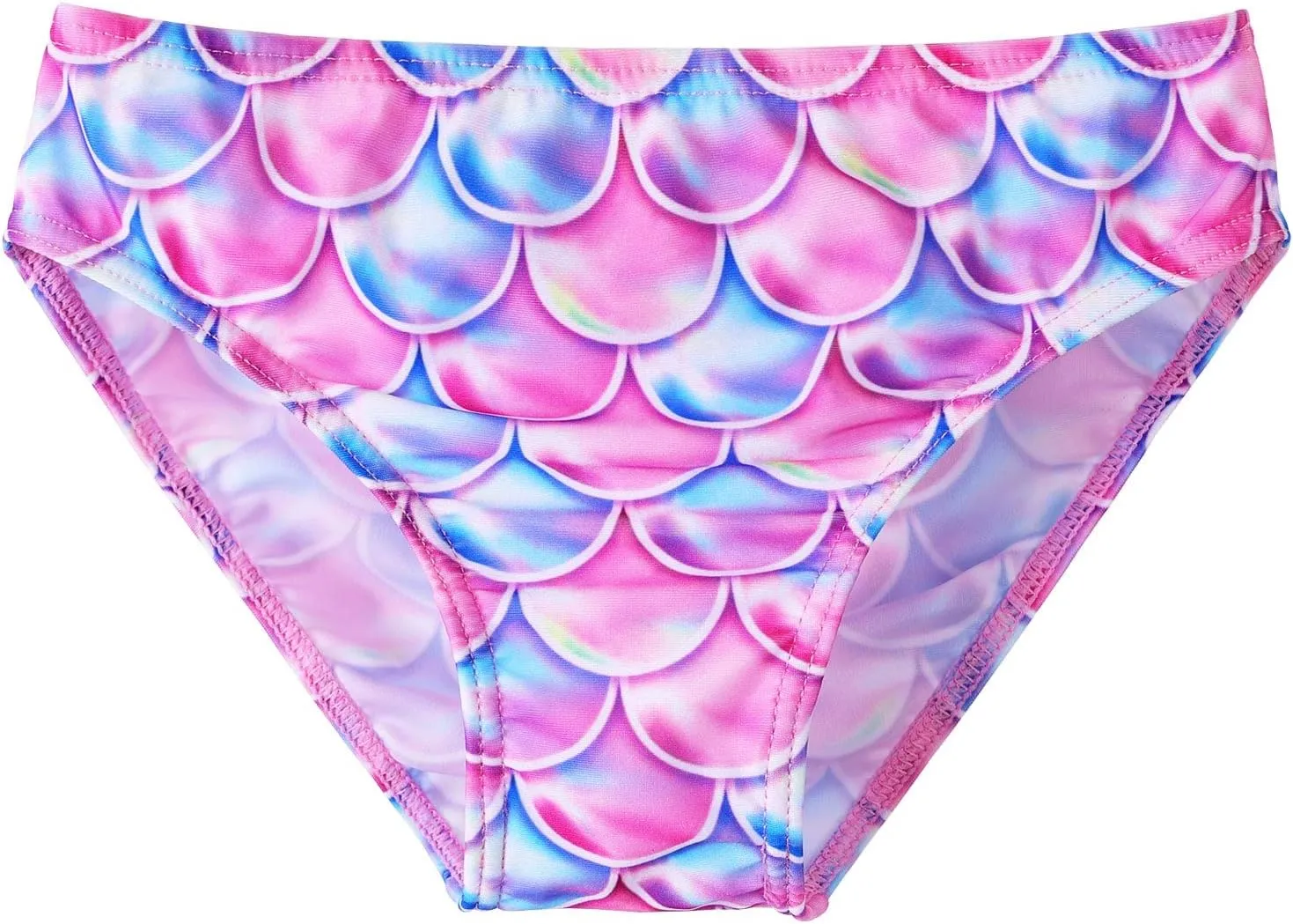 TFJH E 3PCS Long Sleeve Swimsuit for Girls Tankini Rash Guard Set UV 50  Bathing Suits 3-12Y