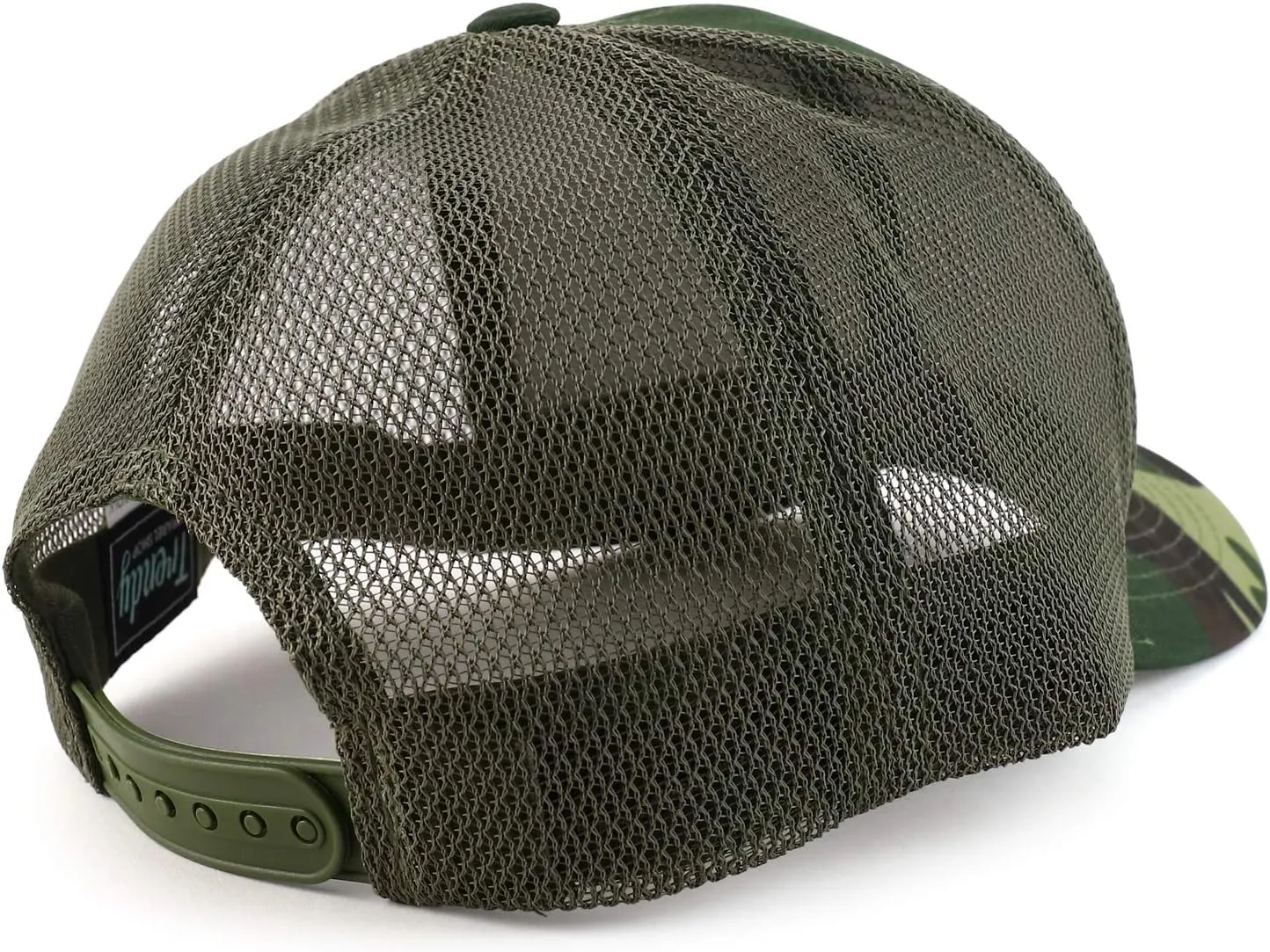 Trendy Apparel Shop Oversize XXL Structured Trucker Mesh Baseball Cap