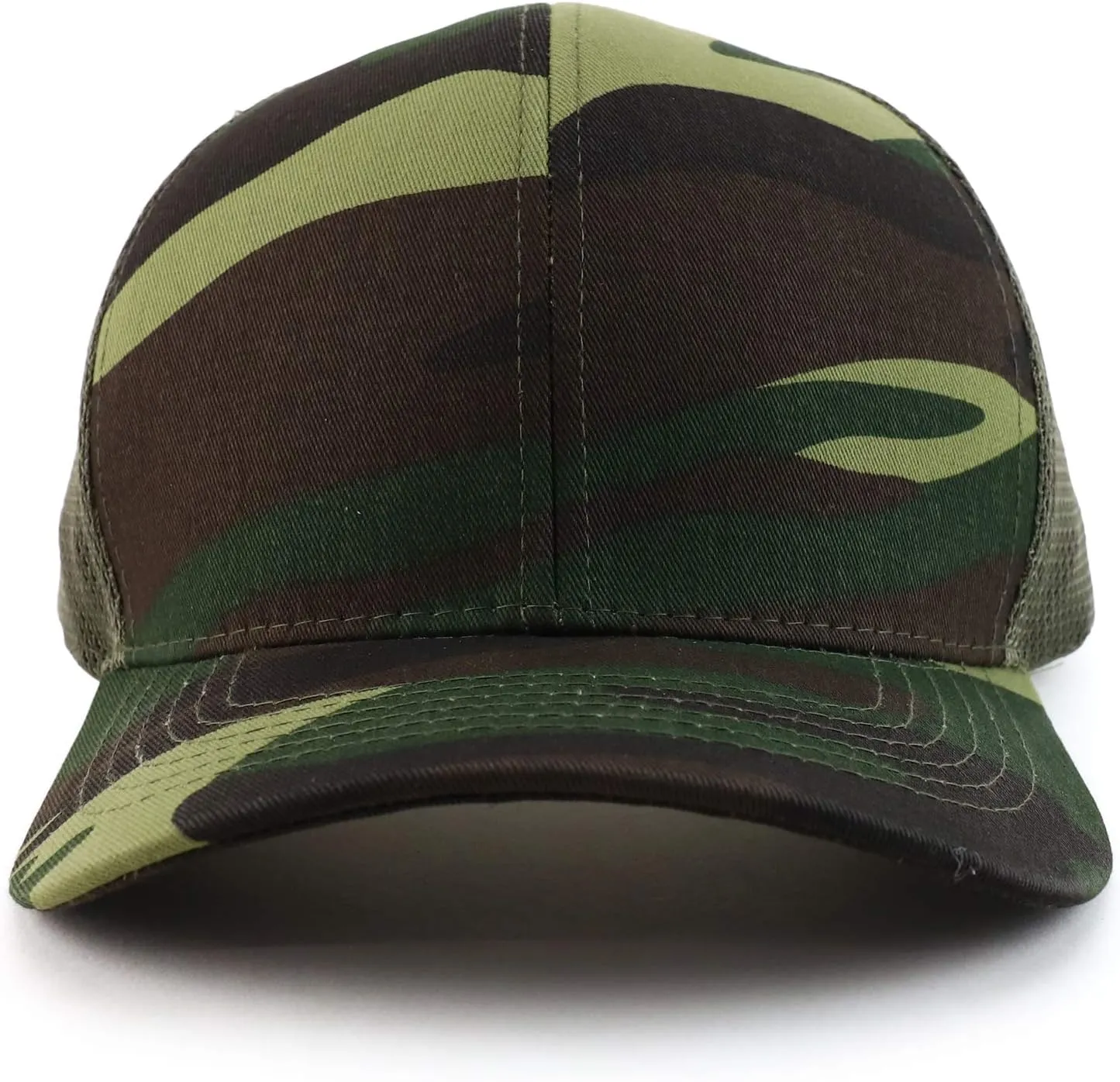 Trendy Apparel Shop Oversize XXL Structured Trucker Mesh Baseball Cap