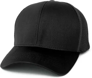 Trendy Apparel Shop Oversize XXL Structured Trucker Mesh Baseball Cap
