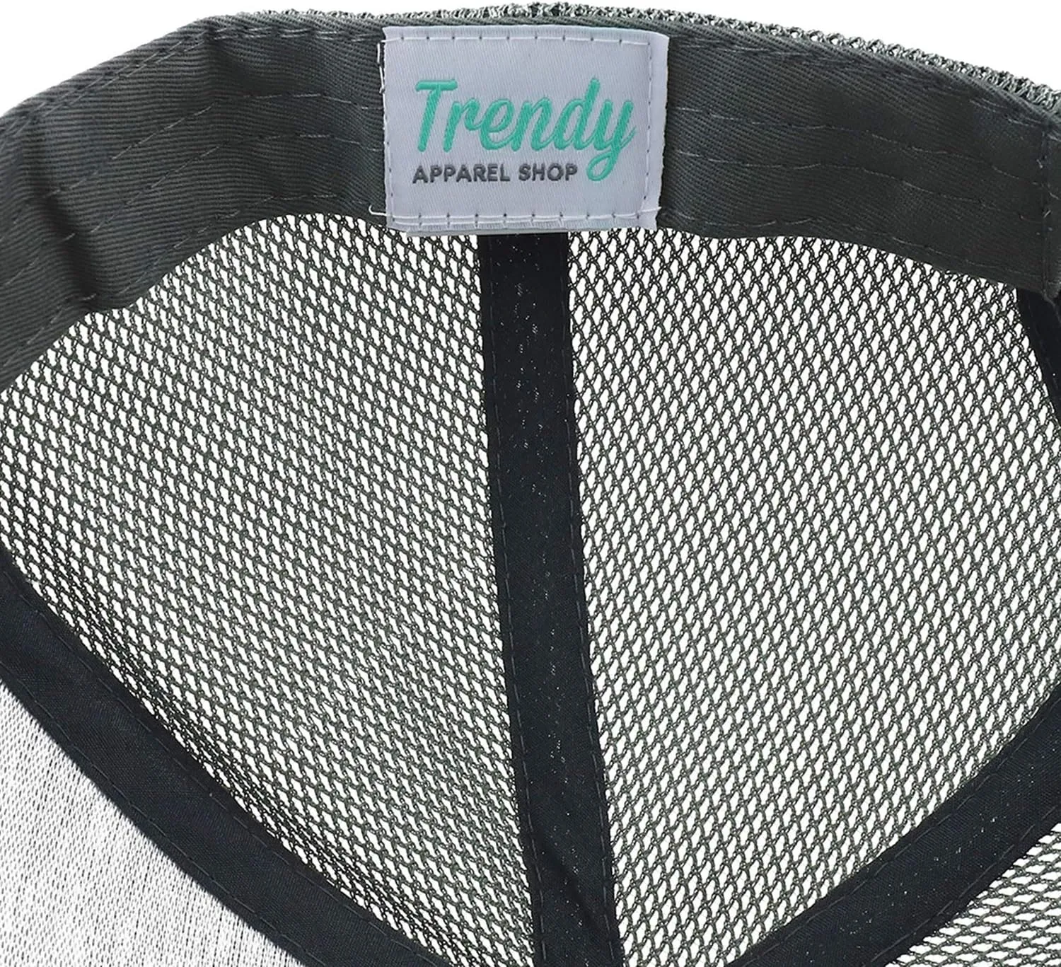 Trendy Apparel Shop Oversize XXL Structured Trucker Mesh Baseball Cap