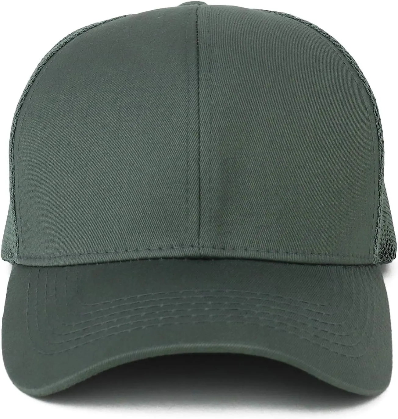 Trendy Apparel Shop Oversize XXL Structured Trucker Mesh Baseball Cap