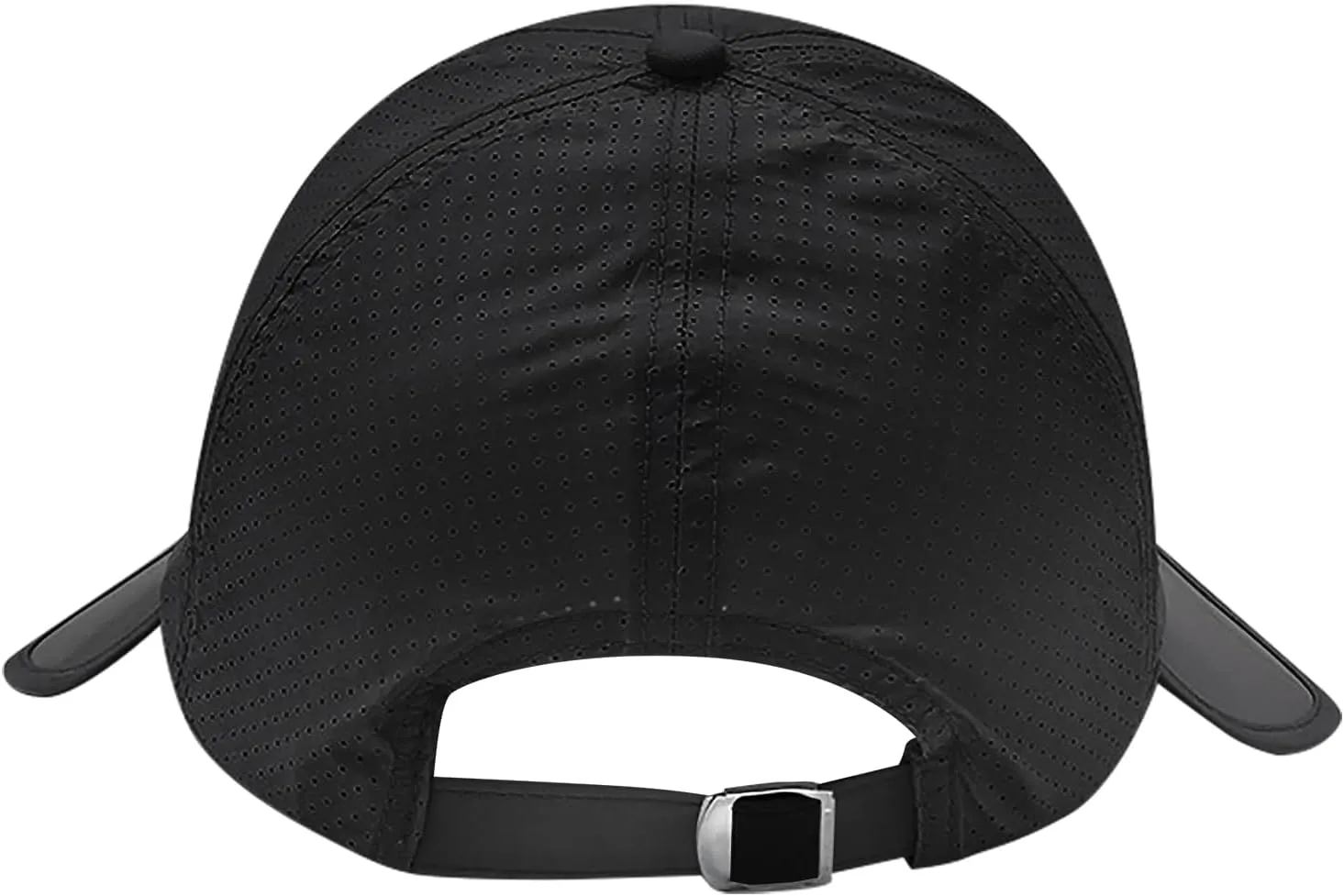 Unisex Thin Baseball Cap Sun Hat Golf Sun Visor Cap Retractable Wide Brim UV Protection Hats for Women Men