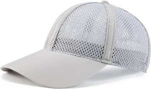 VOBOOM Breathable Full Mesh Baseball Cap for Men, Women, Lightweight Trucker Hats Outdoor Sports Wear