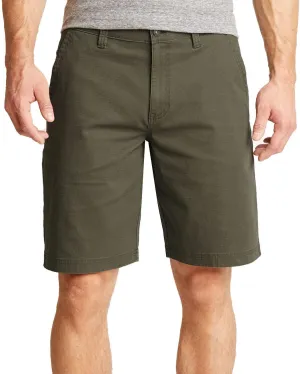 Weatherproof Men's Stretch Ripstop Fabric Trail Utility Shorts with Secure Zip Utility Pocket