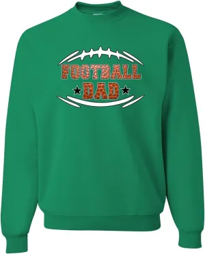 Wild Bobby Football Dad Sports Unisex Crewneck Graphic Sweatshirt