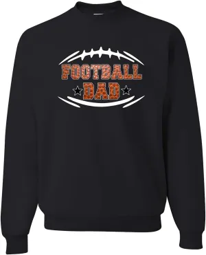 Wild Bobby Football Dad Sports Unisex Crewneck Graphic Sweatshirt