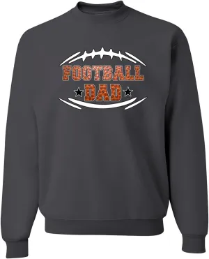 Wild Bobby Football Dad Sports Unisex Crewneck Graphic Sweatshirt