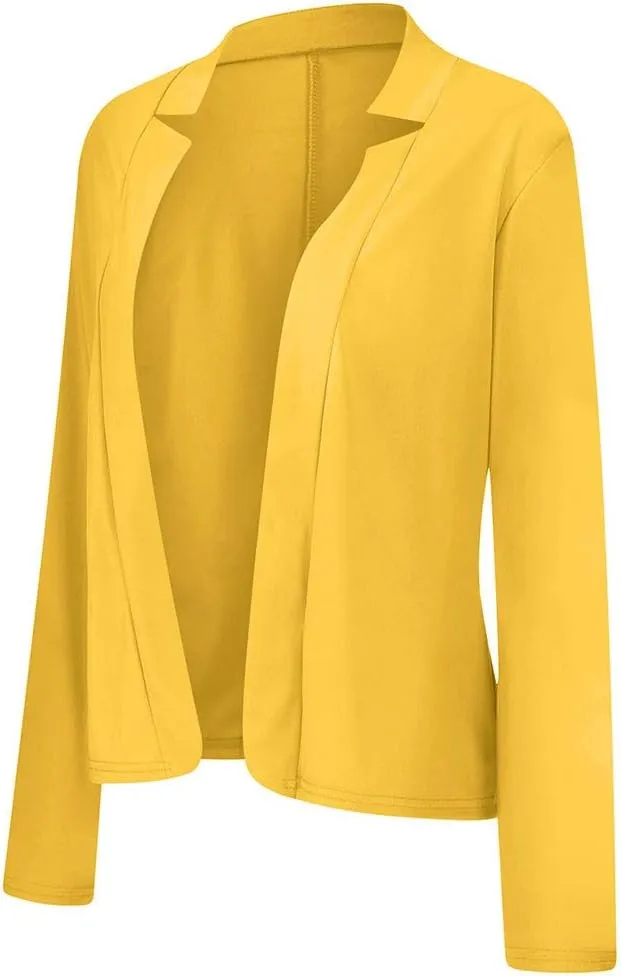 Women's Summer Blazer Long Sleeve Elegant Temperament Elegant Trendy Comfortable Soft Comfy Fashion Suit Jackets