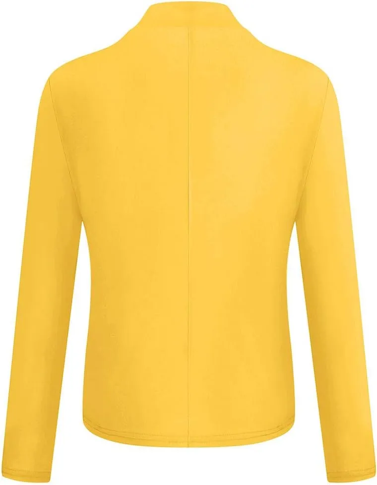 Women's Summer Blazer Long Sleeve Elegant Temperament Elegant Trendy Comfortable Soft Comfy Fashion Suit Jackets
