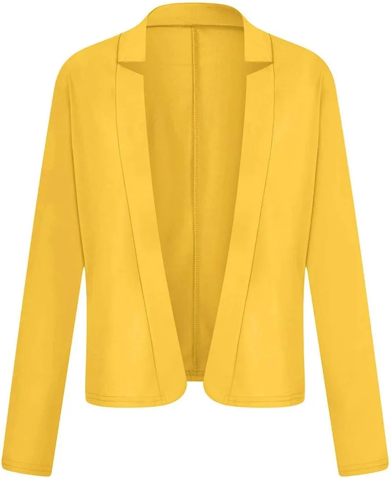Women's Summer Blazer Long Sleeve Elegant Temperament Elegant Trendy Comfortable Soft Comfy Fashion Suit Jackets