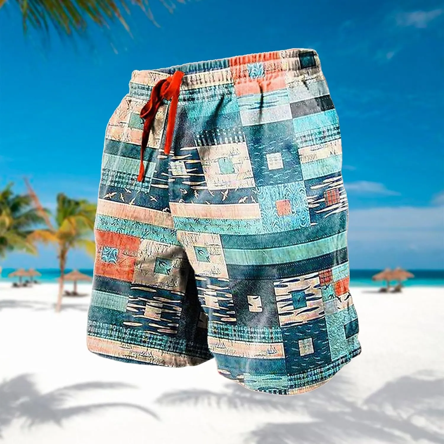 Workout Shorts for Men Fashionable Casual Shorts Solid and Men's Pants Plaid Shorts Men Cargo Stretch Shorts Cargo