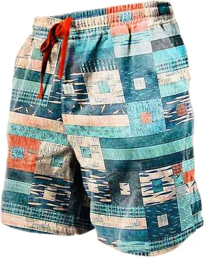 Workout Shorts for Men Fashionable Casual Shorts Solid and Men's Pants Plaid Shorts Men Cargo Stretch Shorts Cargo