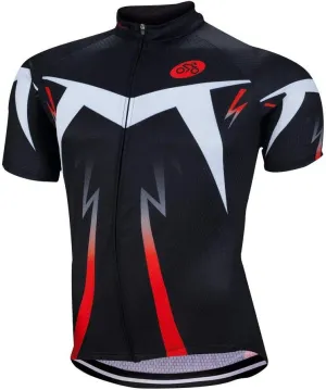 ZEROBIKE® Men's Short Sleeve Cycling Jersey Jacket Breathable Quick Dry Outdoor Sports Wear