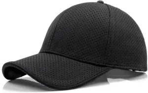 Zylioo XXL Oversize Baseball Mesh Cap,Large Structured Dad Cap,Adjustable Breathable Summer Hat